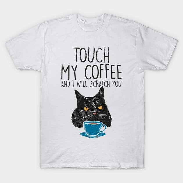 Cats and coffee cat lover coffee lover T-Shirt by Tom´s TeeStore